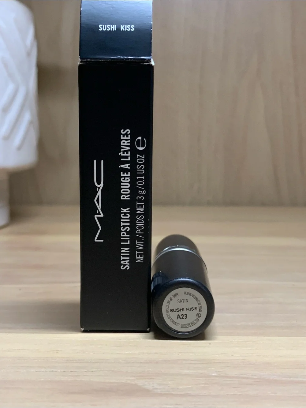 MAC Cosmetics Satin Lipstick - Sushi Kiss (Peach Coral)